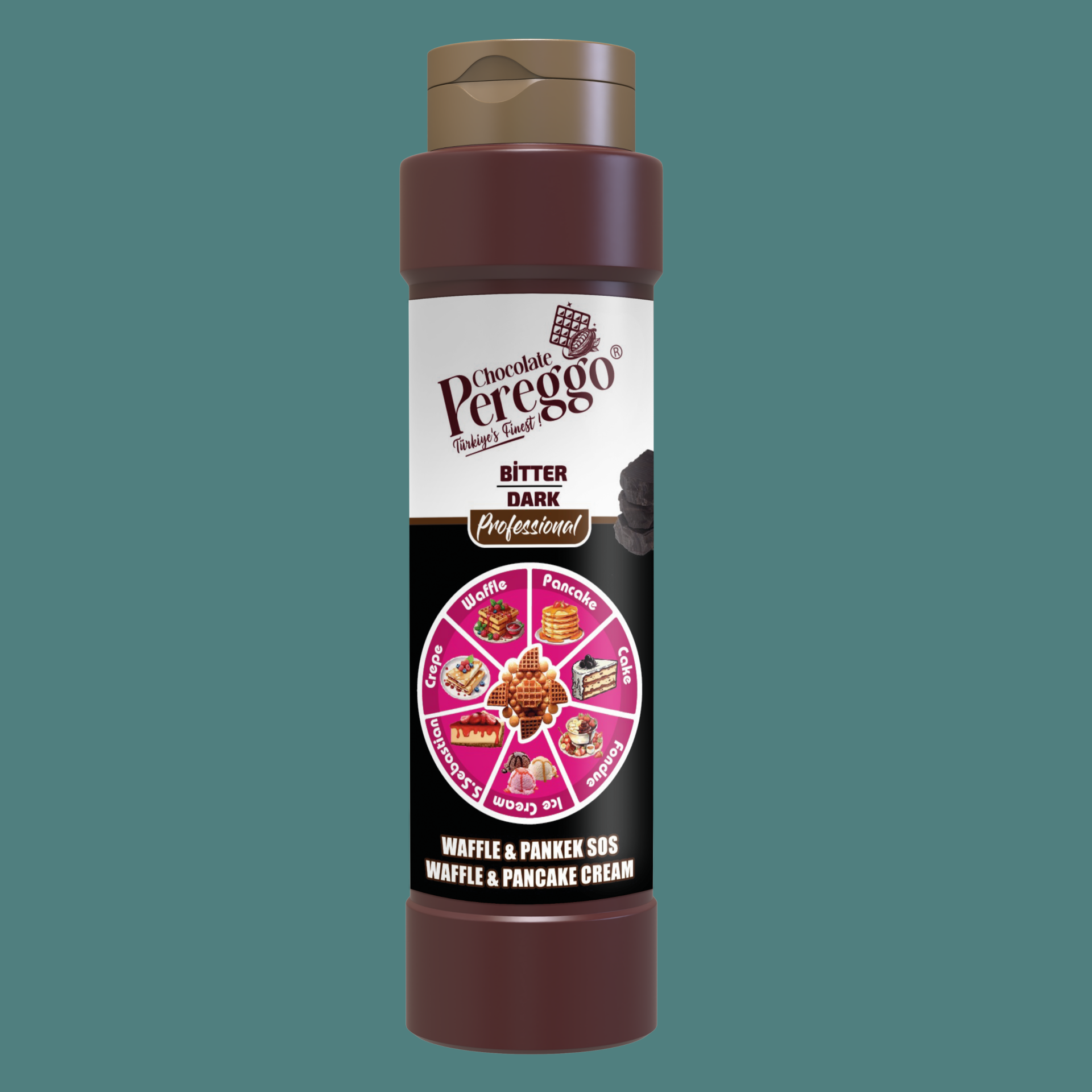Bitter Waffle Sosu (800 gr)
