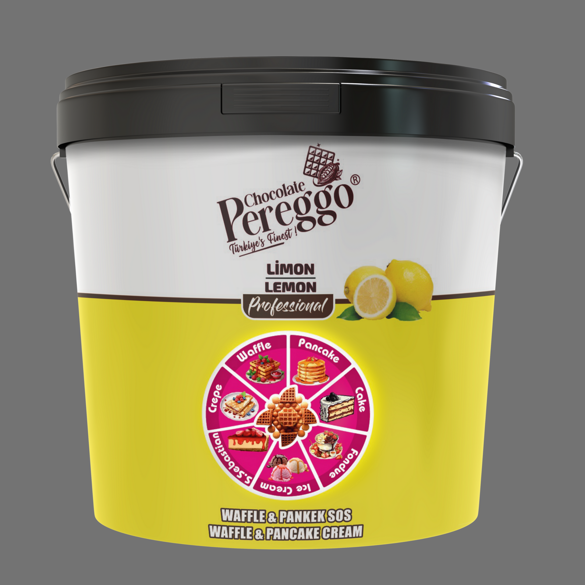 Limon Waffle Sosu (10 kg)