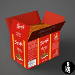 Biscofix Karamelize Bisküvi Kırıkları Crumble (9 kg Koli)