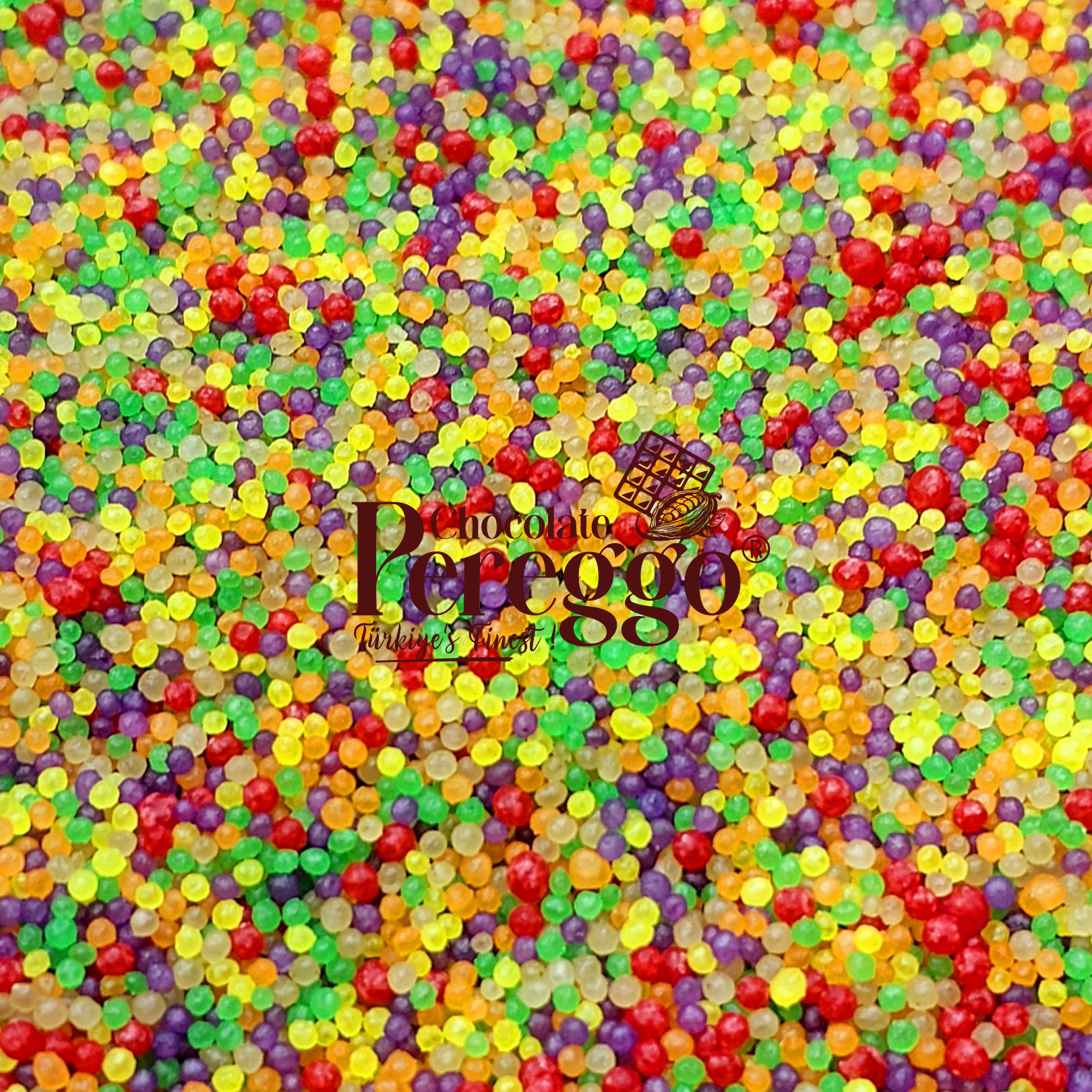 Granül Karışık Renkli Şeker (1 kg)