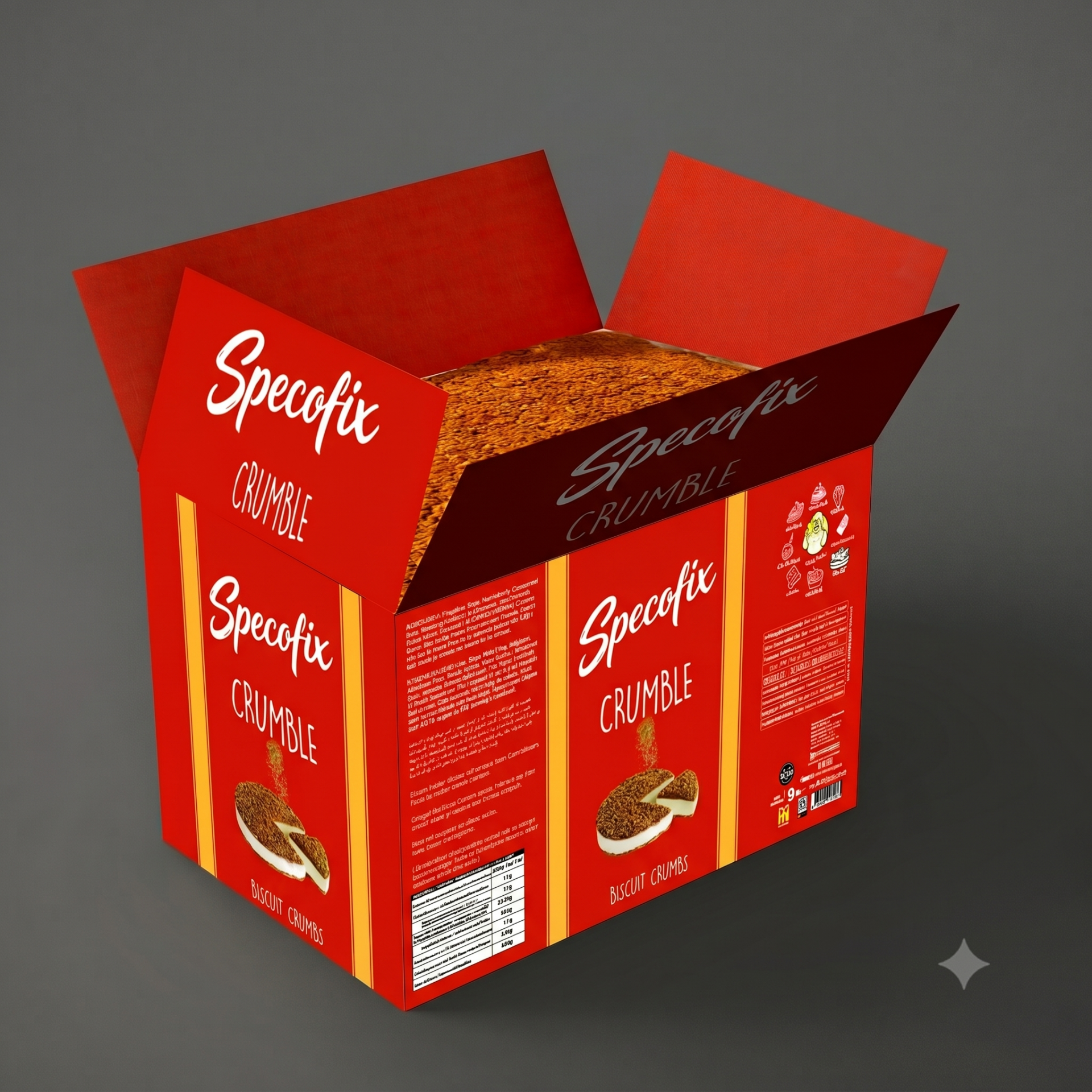 Specofix Speculoos Crumble Bisküvi Parçacıkları (7 kg)