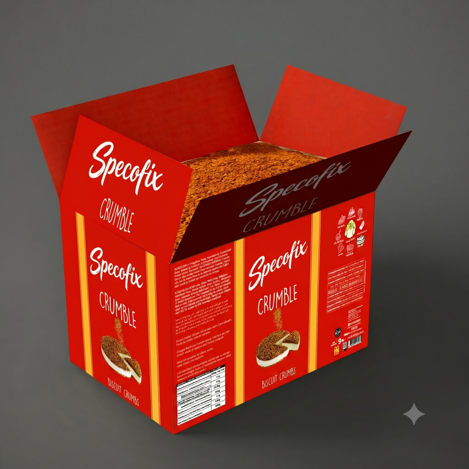 Specofix Speculoos Crumble Bisküvi Parçacıkları (7 kg)