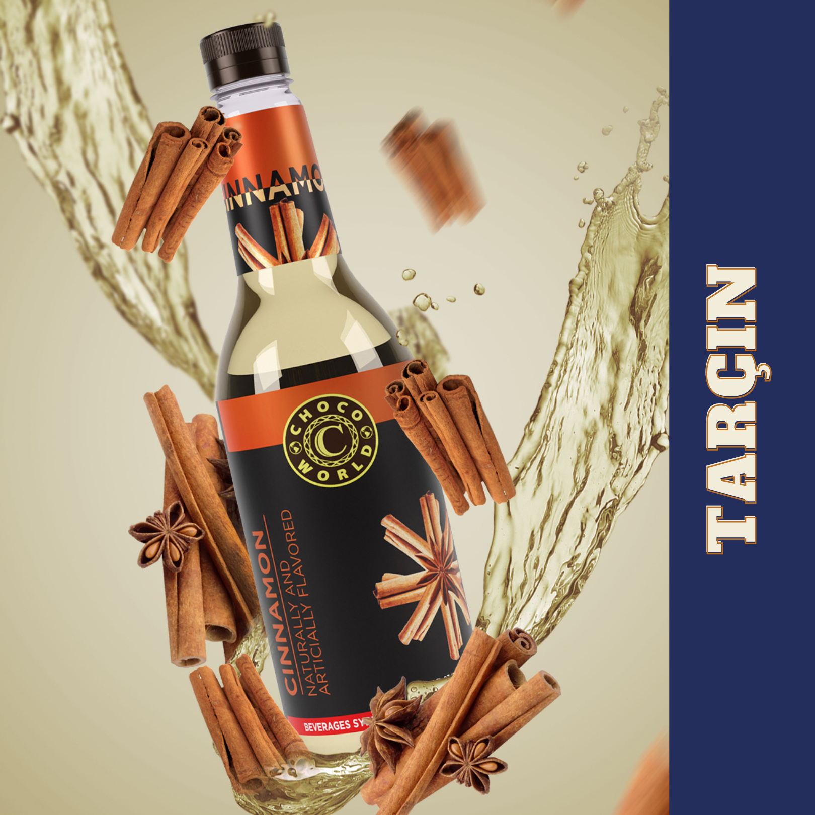 Tarçın (Cinnamon) Şurup (750ml)