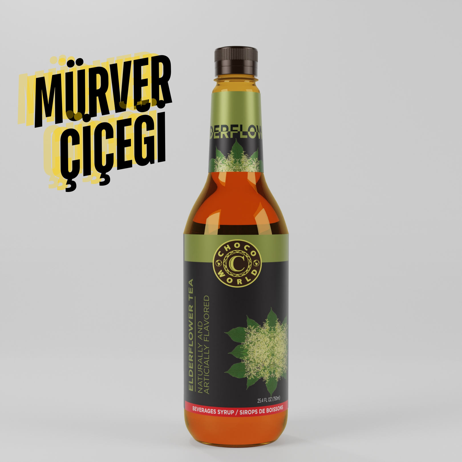 Mürver Çiçeği (Elderflower) Baz 750ml