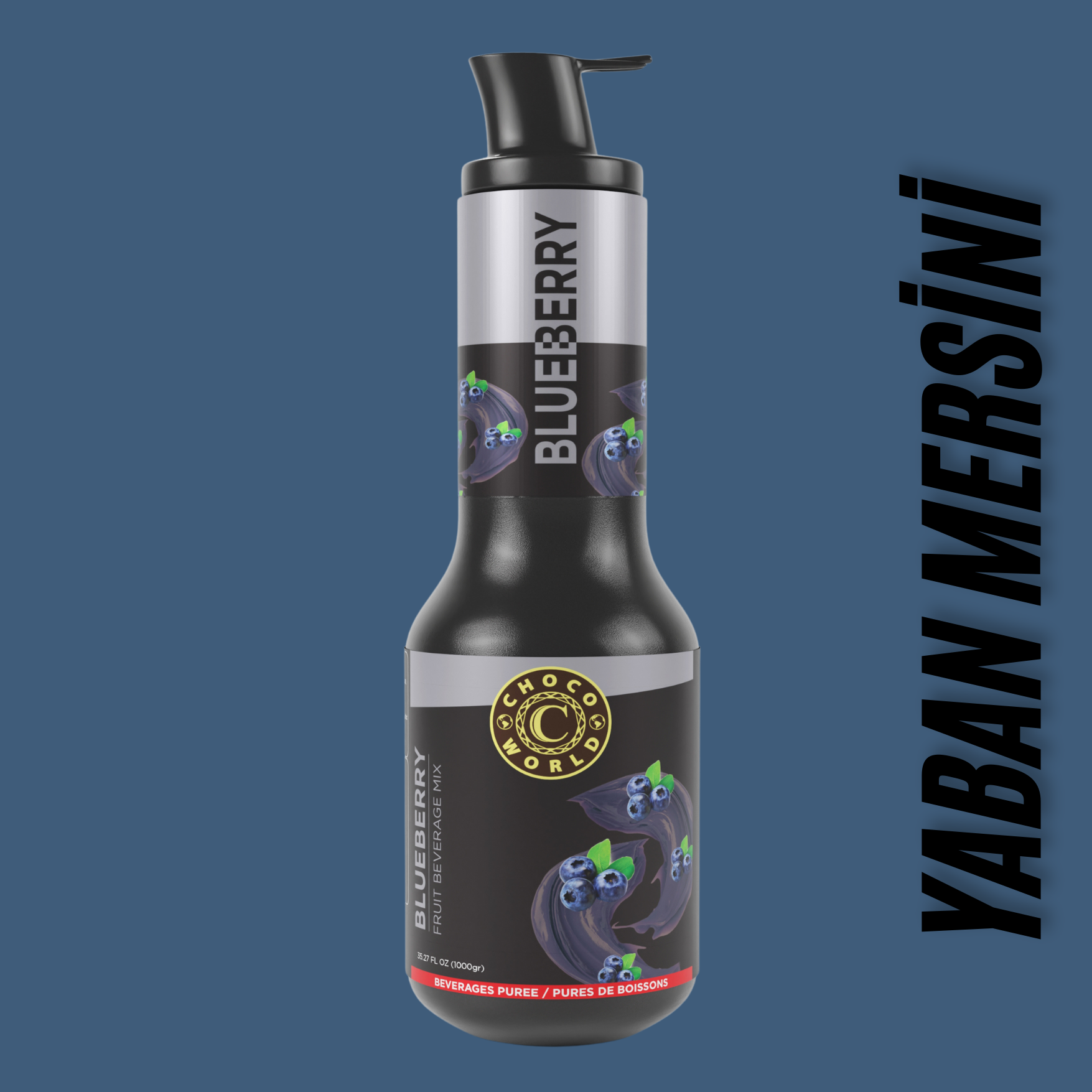 Yaban Mersini (Blueberry) Püre 1kg