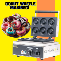 Kitchbox Donut Waffle Makinesi