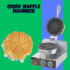 Kitchbox Çiçek Waffle Makinesi
