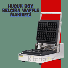 Kitchbox Küçük Boy Belçika Waffle Makinesi