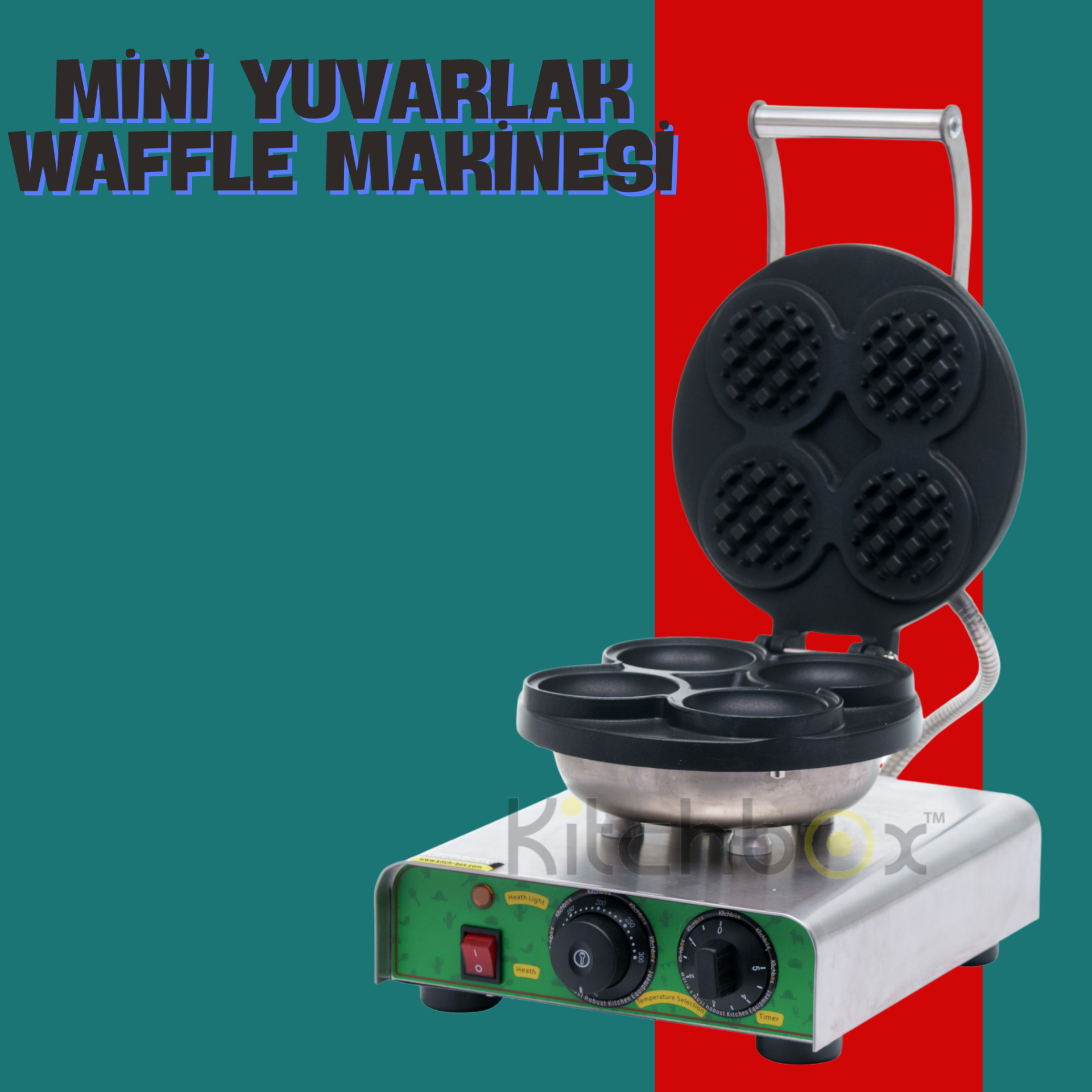 Kitchbox Liege Waffle Makinesi