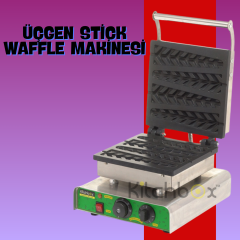 Kitchbox Üçgen Stick Waffle Makinesi