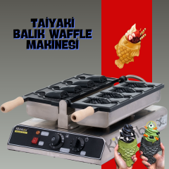 Kitchbox Taiyaki Waffle Makinesi