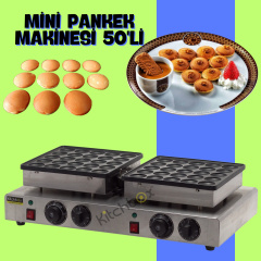 Kitchbox Mini Pankek Makinesi 50'li