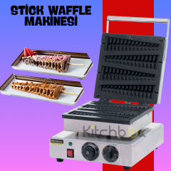 Kitchbox Stick Waffle Makinesi