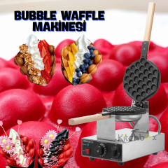 Kitchbox Bubble Waffle Makinesi