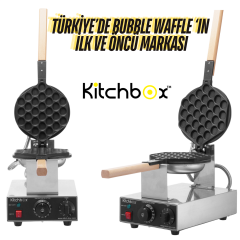 Kitchbox Bubble Waffle Makinesi