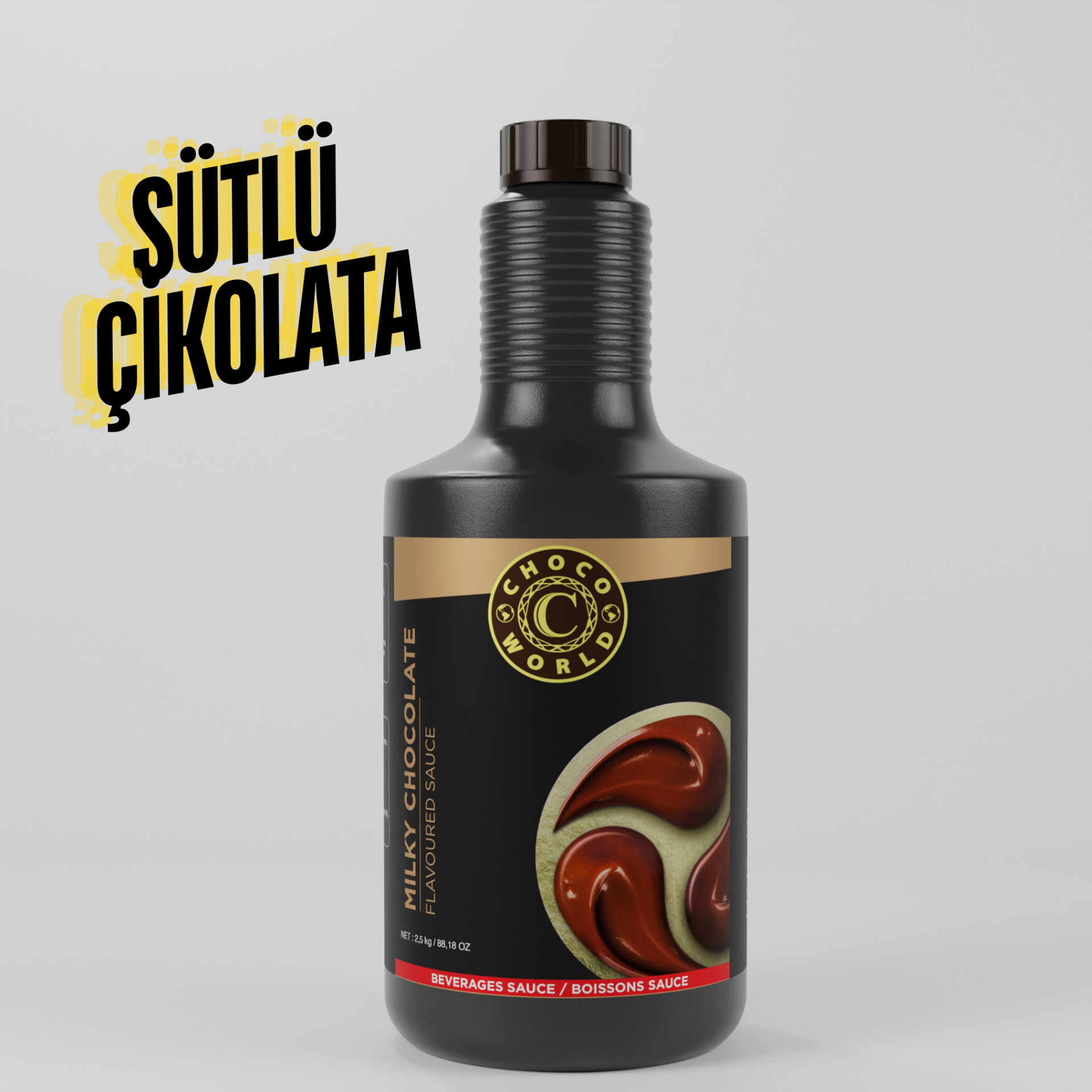 Sütlü Çikolatalı (Milky Chocolate) Bar Sos 2.5kg