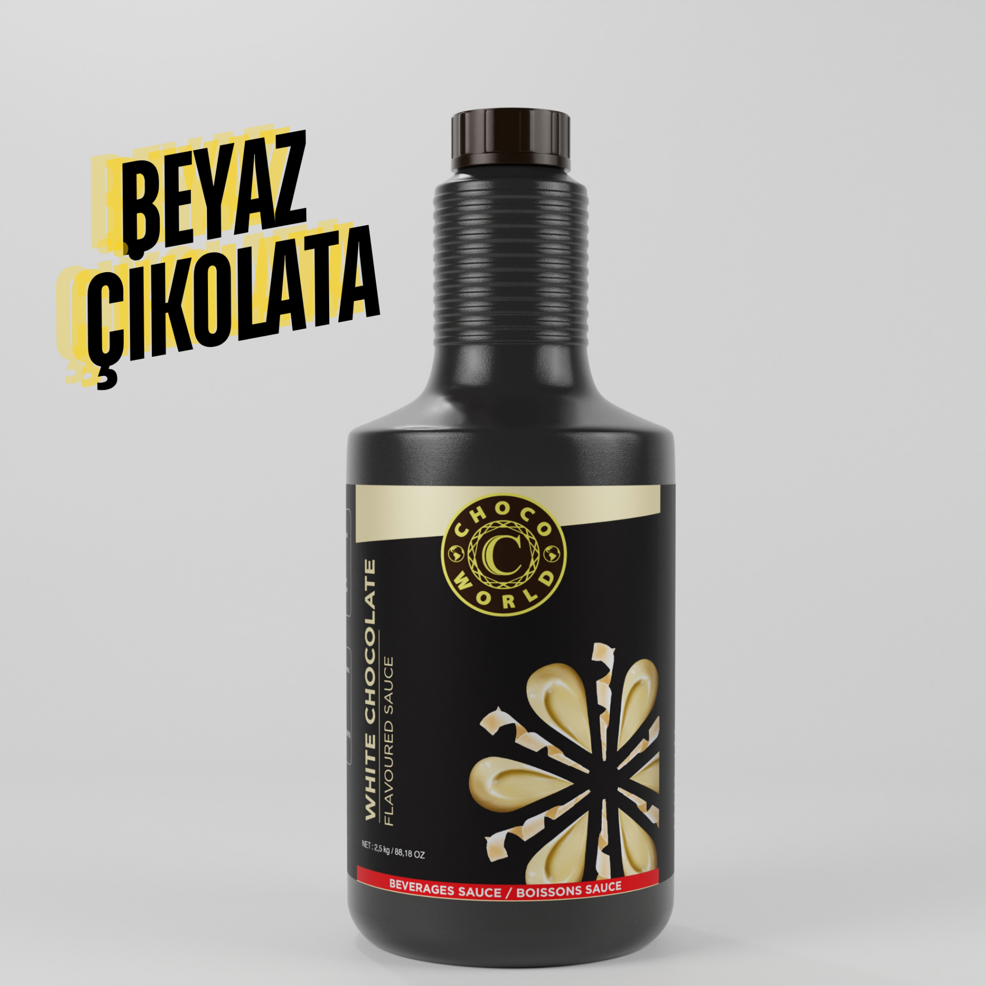 Beyaz Çikolatalı (White Chocolate) Bar Sos 2.5kg