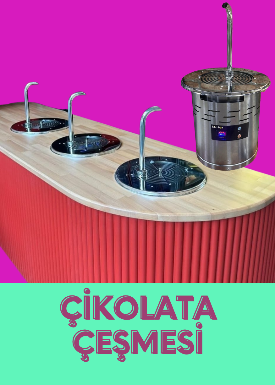 Çikolata Çeşmesi, Çikolata Şelalesi Makinesi